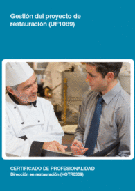 UF1089 - GESTI�N DEL PROYECTO DE RESTAURACI�N