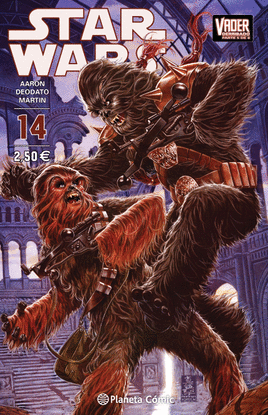 STAR WARS N 14 (VADER DERRIBADO 5 DE 6)