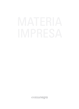MATERIA IMPRESA