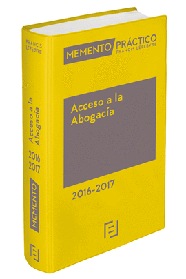 MEMENTO PR�CTICO ACCESO A LA ABOGAC�A 2016-2017