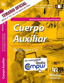 CUERPO AUXILIAR. SUBGRUPO C2. BATER�AS DE PREGUNTAS PARA EXAMEN. JUNTA COMUNIDAD