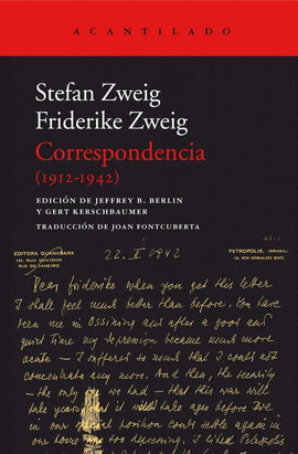 CORRESPONDENCIA (1912-1942)