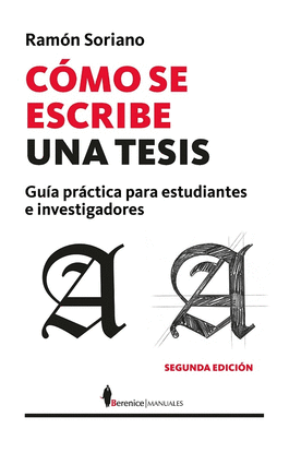 C�MO SE ESCRIBE UNA TESIS