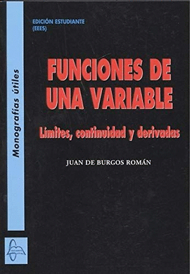 FUNCIONES DE UNA VARIABLE