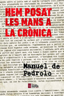 HEM POSAT LES MANS A LA CR.NICA