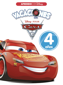 VACACIONES CON CARS. 4 A�OS (APRENDO CON DISNEY)