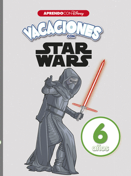 CUADERNO VACACIONES VERANO CON STAR WARS. 6 A�OS (APRENDO CON DISNEY)