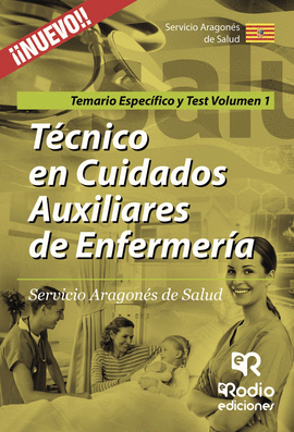 T�CNICO EN CUIDADOS AUXILIARES DE ENFERMERͭA. MATERIA ESPECͭFICA TEMARIO Y TES