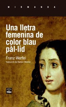 LLETRA FEMENINA DE COLOR BLAU PLLID, UNA