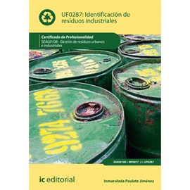 IDENTIFICACI�N DE RESIDUOS INDUSTRIALES. SEAG0108
