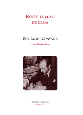 RESSEC EL LLAVI DE DERIA