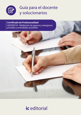 MEDIACI�N DE SEGUROS Y REASEGUROS PRIVADOS Y ACTIVIDADES AUXILIARES. ADGN0210 -