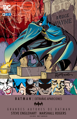 GRANDES AUTORES DE BATMAN: STEVE ENGLEHART Y MARSHALL ROGERS - EXTRAAS APARICIO