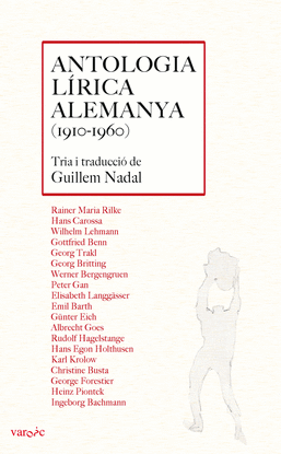 ANTOLOGIA L�RICA ALEMANYA (1910-1960)