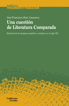 UNA CUESTIN DE LITERATURA COMPARADA