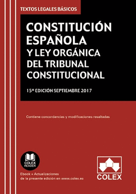 CONSTITUCIN ESPAOLA Y LEY ORGNICA DEL TRIBUNAL CONSTITUCIONAL