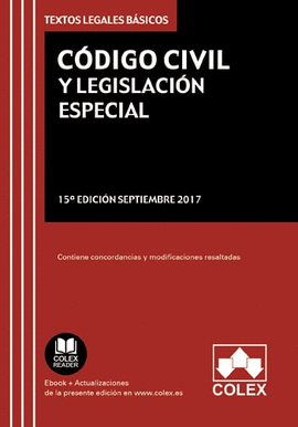 C�DIGO CIVIL Y LEGISLACI�N COMPLEMENTARIA