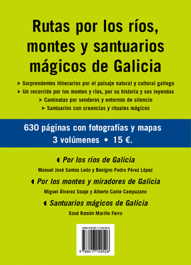 RUTAS POR LOS R�OS, MONTES Y SANTUARIOS M�GICOS DE GALICIA