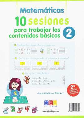 10 SESIONES PARA TRABAJAR LOS CONTENIDOS B�SICOS. CUADERNO 2
