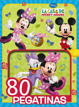 LA CASA DE MICKEY MOUSE. 80 PEGATINAS