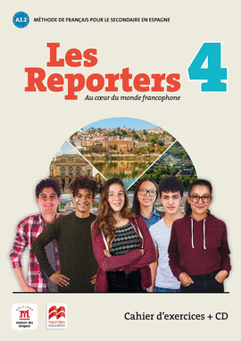 LES REPORTERS 4 A2.2 CAHIER + CD