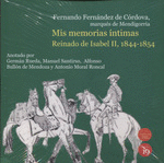 MIS MEMORIAS INTIMAS REINADO ISABEL II 1844 1854