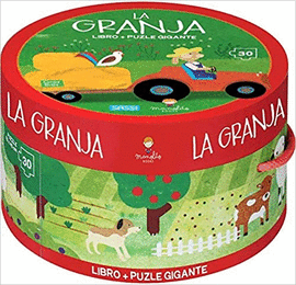 CAJA REDONDA LA GRANJA. LIBRO + PIZARRA