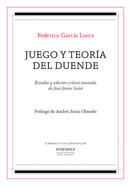 JUEGO Y TEOR�A DEL DUENDE