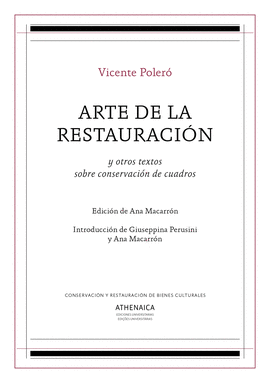 ARTE DE LA RESTAURACI�N