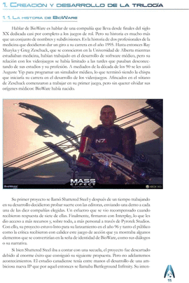 MASS EFFECT. DE CARONTE A LA GALAXIA