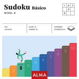 SUDOKU BASICO. NIVEL 3 (CUADRADOS DE DIVERSION)