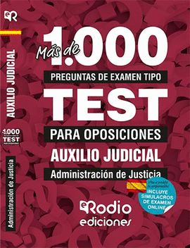 AUXILIO JUDICIAL. ADMINISTRACIN DE JUSTICIA. TEST