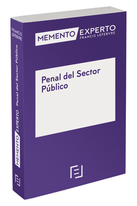 MEMENTO EXPERTO PENAL DEL SECTOR PBLICO