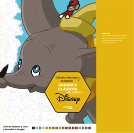 COLOREA Y DESCUBRE EL MISTERIO-GRANDES CL�SICOS DISNEY VOLUMEN 6
