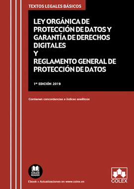 LEY ORG�NICA DE PROTECCI�N DE DATOS PERSONALES Y GARANT�A DE LOS DERECHOS DIGITA