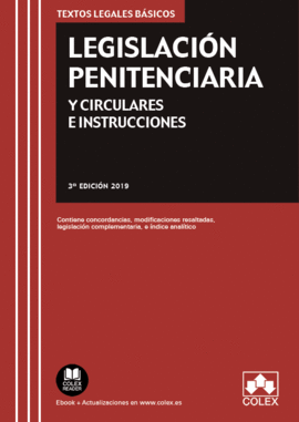 LEGISLACIN PENITENCIARIA Y CIRCULARES E INSTRUCCIONES