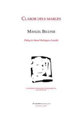 CLAROR DELS MARGES