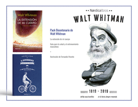 PACK BICENTENARIO WALT WHITMAN