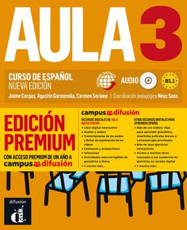 AULA NUEVA EDICI�N 3 PREMIUM LIBRO DEL ALUMNO + CD