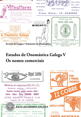 ESTUDOS DE ONOMASTICA GALEGA V. OS NOMES COMERCIAIS