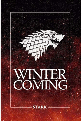 BLOC DE NOTAS GAME OF THRONES - WINTER IS COMING