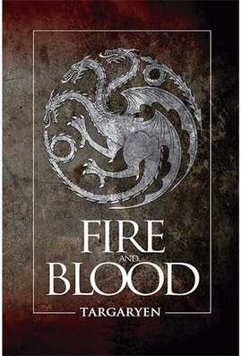 BLOC DE NOTAS GAME OF THRONES - FIRE AND BLOOD