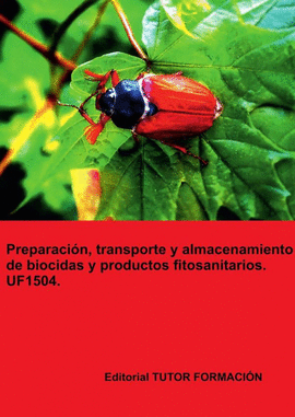 PREPARACI�N, TRANSPORTE Y ALMACENAMIENTO DE BIOCIDAS Y PRODUCTOS FITOSANITARIOS.