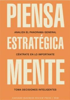 PIENSA ESTRAT�GICAMENTE