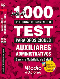 AUXILIARES ADMINISTRATIVOS. MAS DE 1.000 PREGUNTAS