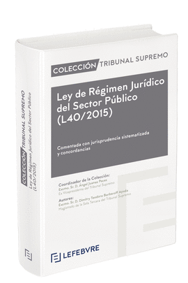 LEY DE RGIMEN JURDICO DEL SECTOR PBLICO (L40/2015)