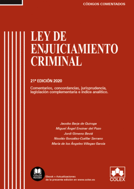 LEY DE ENJUICIAMIENTO CRIMINAL - CDIGO COMENTADO