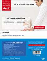 CELADOR SERGAS PACK AHORRO BASICO (TEMARIO + TEST + SIMULACROS + CURSO