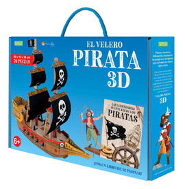 EL VELERO PIRATA 3D. 3D CARTON. CON MAQUETA. EDIC. ILUSTRADO (ESPA�OL)