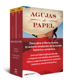 PACK MARTA GRACIA. AGUJAS DE PAPEL Y EL OLOR DE LOS DAS FELICES